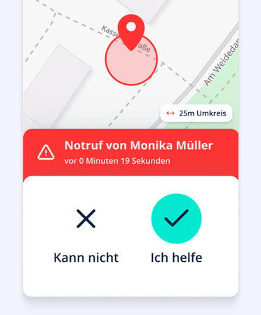 Standort einsehen und reagieren.