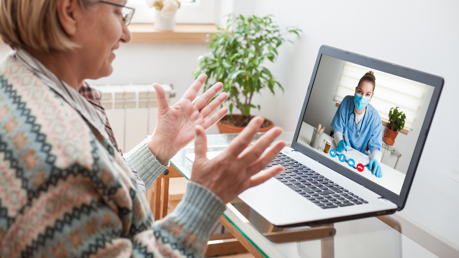 Telemedizin – Medizinische Beratung bequem von zu Hause aus.