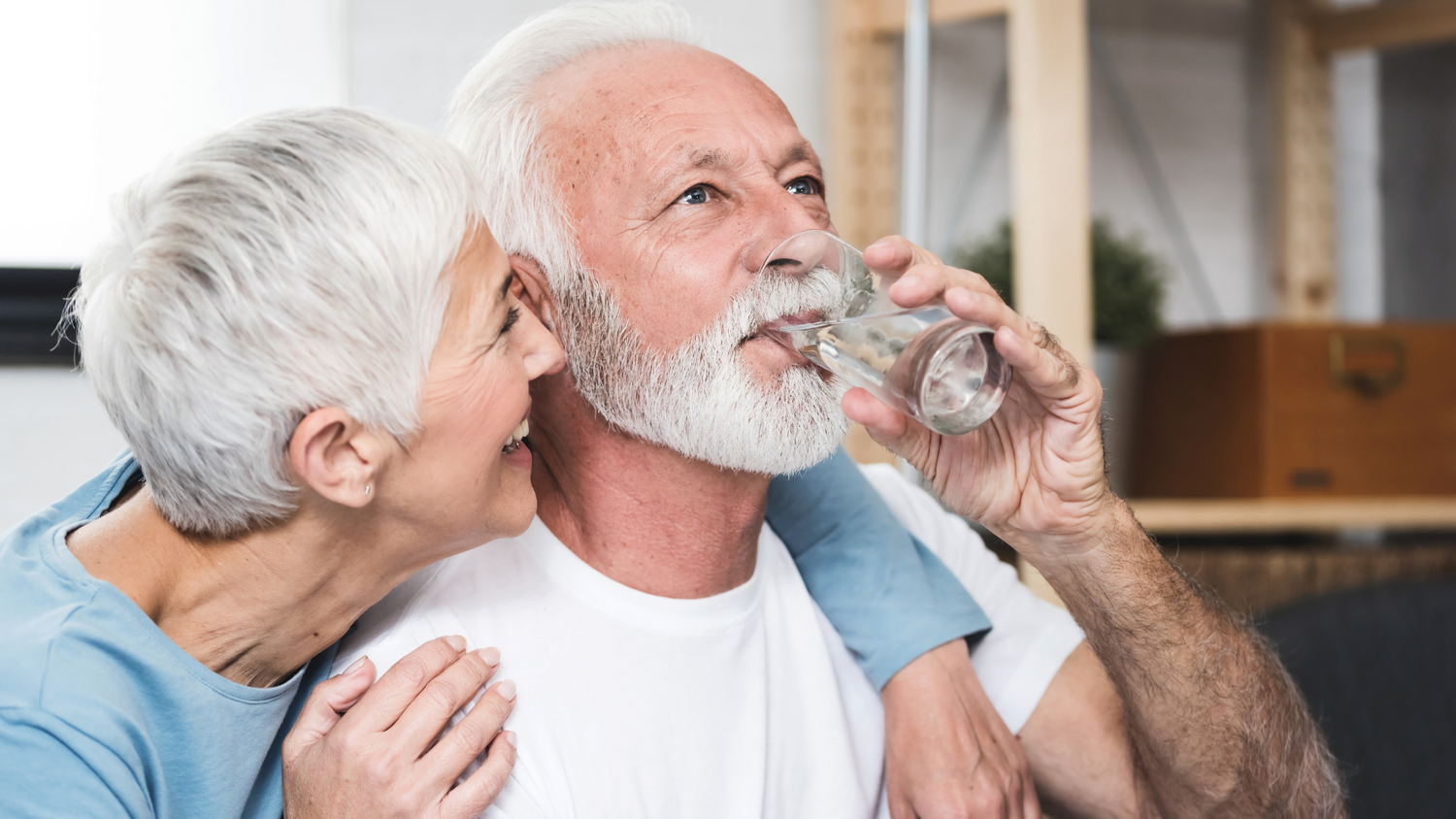 Trinken nicht vergessen: Gesundheit beginnt im Glas.